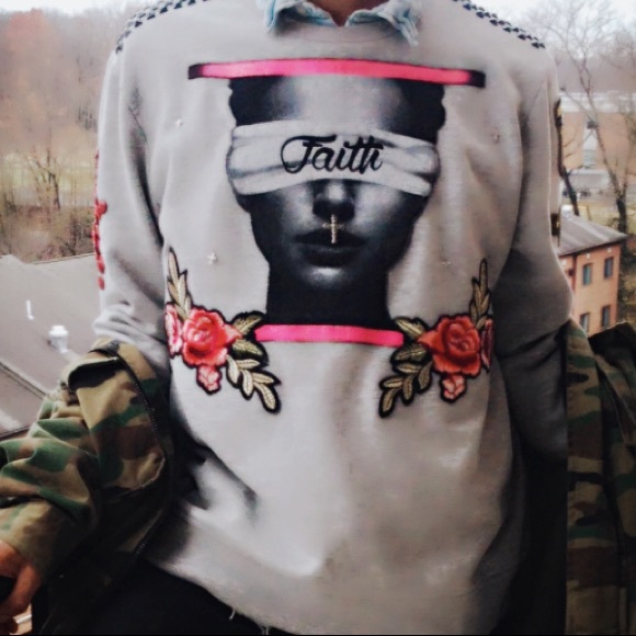 Not So Basic by KOURE_KOURE Tops - “Blind Faith” Sweatshirt